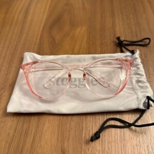 brand new blush round stoggles